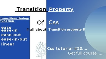 transition property in css | transition property in css | css tutorial #23