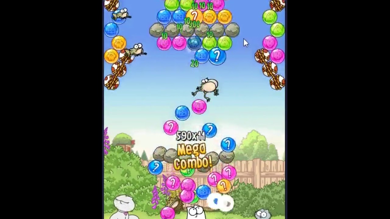 Simon's Cat Pop Time Level 56 - NO BOOSTERS 😺 | SKILLGAMING ✔️