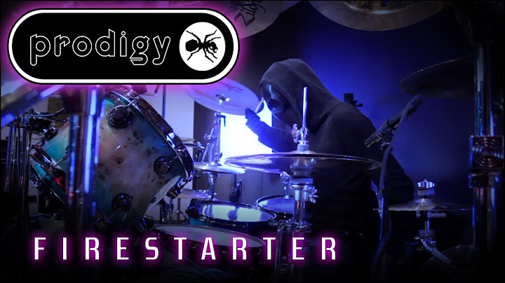 Firestarter Drums version - Drums performance video thumbnail