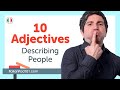 Learn the Top Adjectives to Describe People in Italian