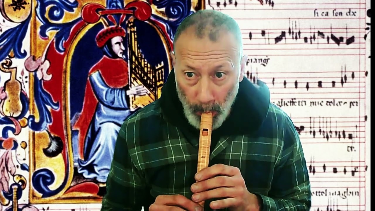 Lasso! di Donna - Ballata by Francesco Landini (c.1325 - 1397) recorder & viols