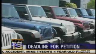 Chrysler dealers appeal closures