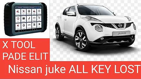 Nissan juke All key Lost with Xtool pade elit
