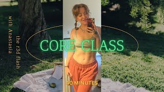 Raw 40 minute CORE class // TRAIN with me