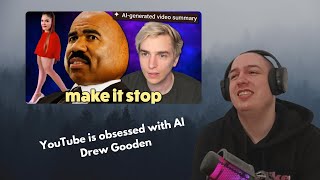 Shameless? Reactor Reacts To YouTube is obsessed with AI - Drew Gooden