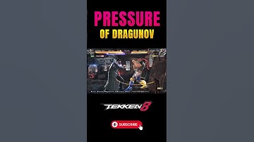 Dragunov Pressure Destroys King! 🔥😱 | Tekken 8