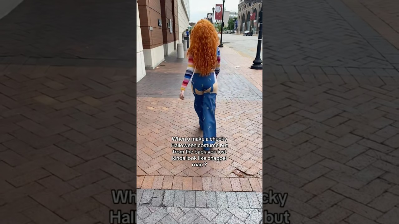 Chucky is a Femininomenon 💅😩 #halloween #costume #chappelroan #cosplay #chucky #halloweencostume