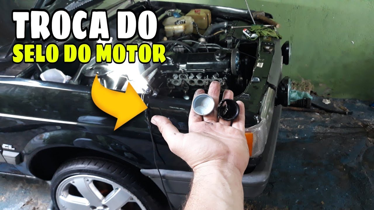 COMO TROCAR O SELO DO MOTOR - YouTube