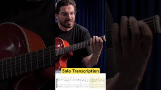 🎵 I transcribed my guitar solo #joschostephan #acousticguitar #birelilagrene #jazzguitarist #wave