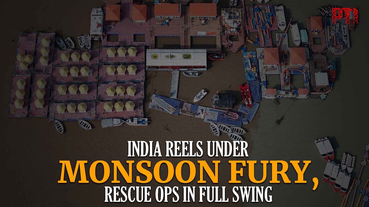 Monsoon fury: Floods, landslides wreak havoc across states; thousands displaced, relief ops underway