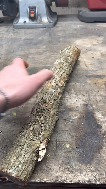 Cara membuat gagang pisau dari kayu bakar 🪵 #woodworking #craft #diy #howto #knives #nolansknives