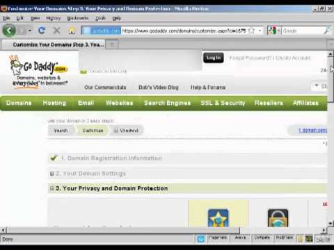 How To Register A Domain Name With Godaddy!