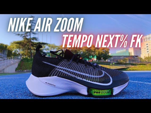nike air zoom tempo fk review