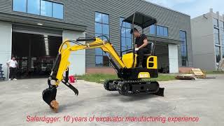 SAFER HT12 mini excavator