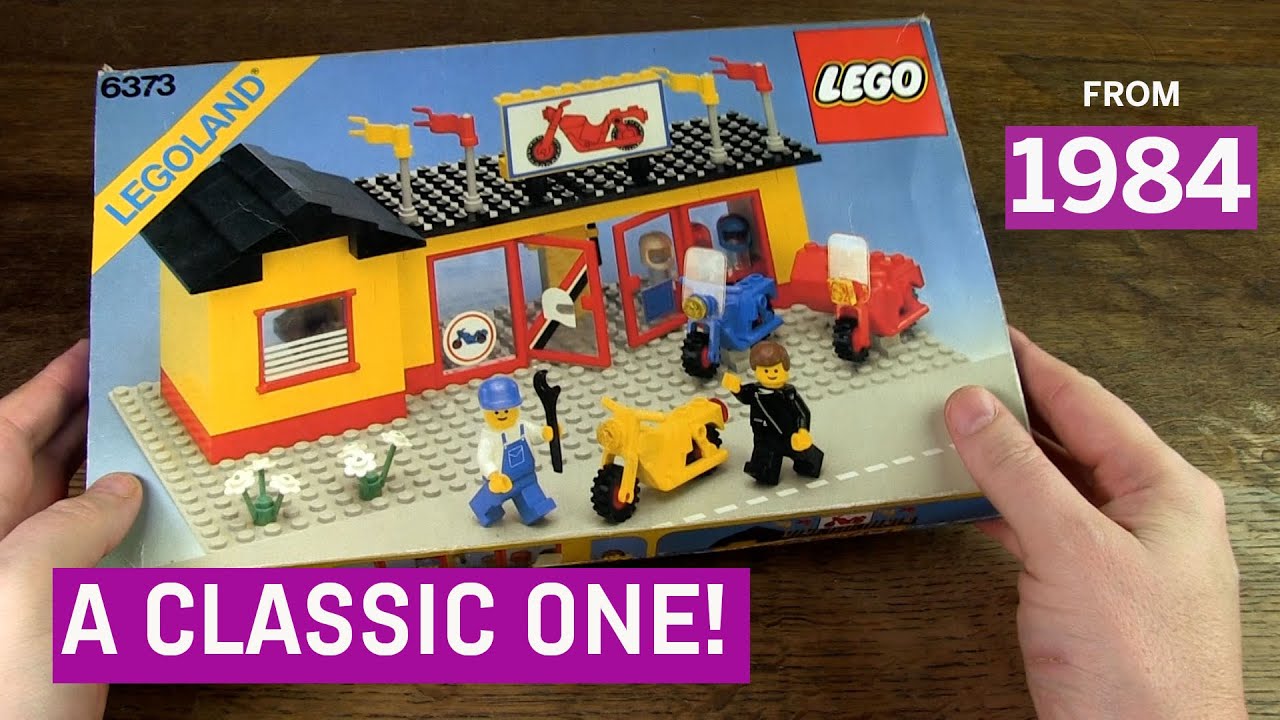 Discover the secrets of the legendary LEGO set 6373: Motorcycle