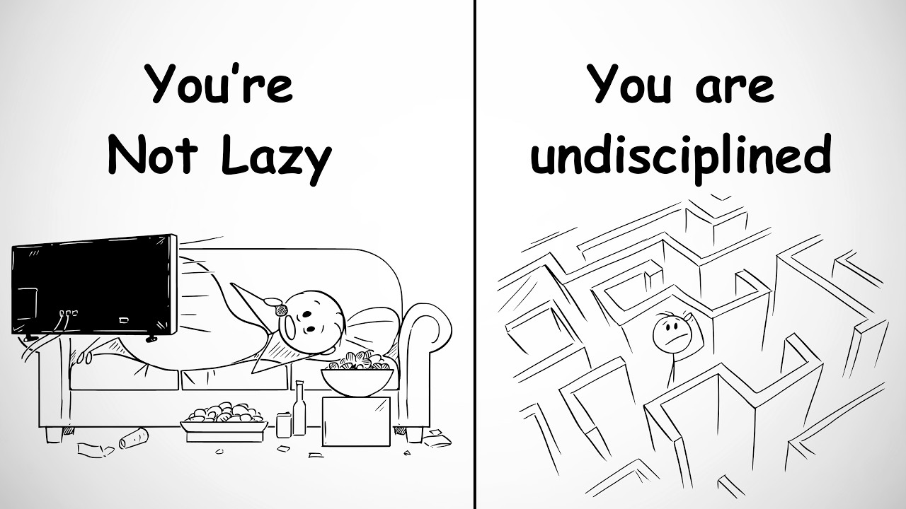 You’re Not Lazy. You’re Undisciplined