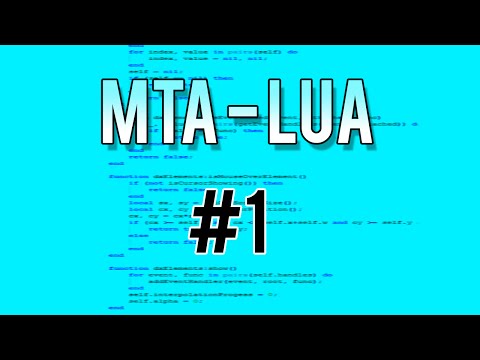 LUA SCRIPTEN #1 | MTA | Das Aufsetzen eines Servers | Teil 1