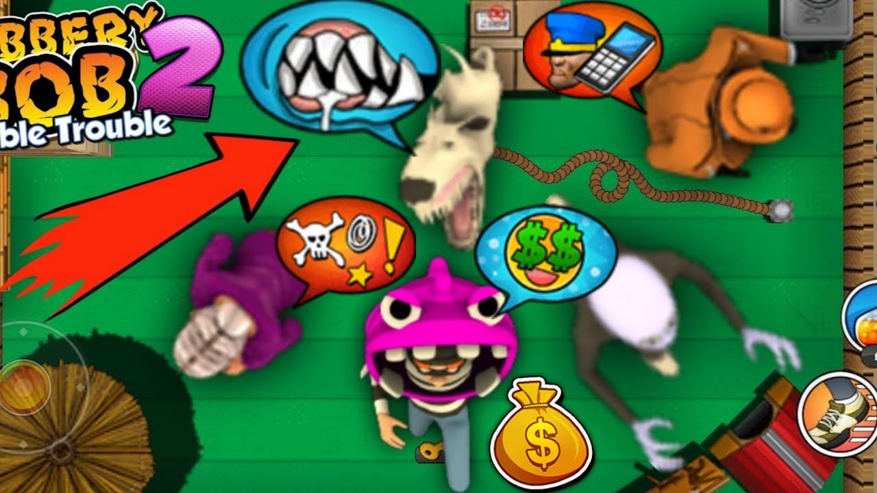 Robbery Bob - Use Super Hag, Alien, Chompzilla vs All Police Ep 78