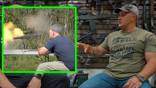 PTSD AND PULLING THE TRIGGER AGAIN AFTER 50 BMG EXPLOSION | CLIP