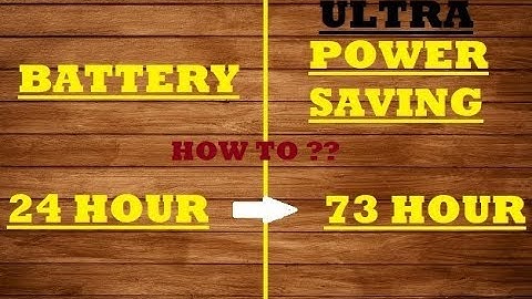 BATTERY SAVING TIP HUAWEI P30 PRO | HUAWEI MATE 20 PRO | ULTRA POWER SAVING MODE  | INCREASE BATTERY