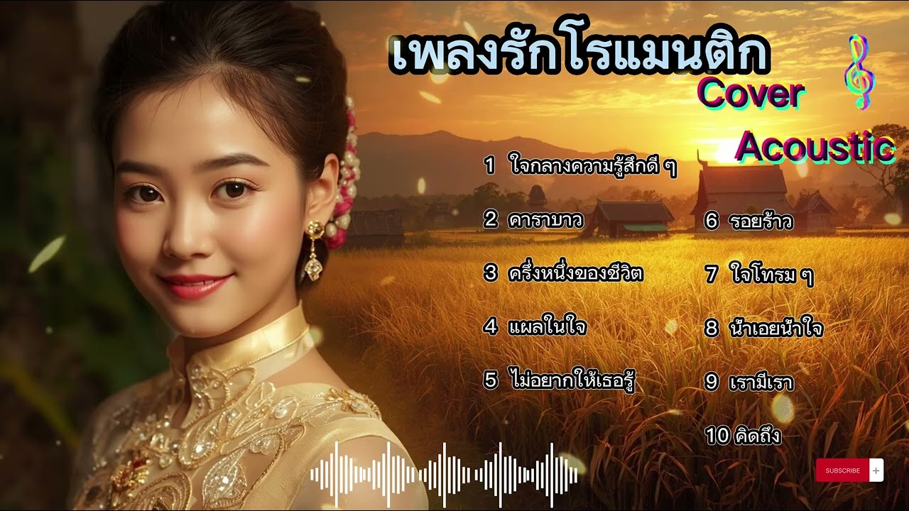 รวมเพลงพื้นบ้านที่เรียบง่ายและหวานหวาน ฟังแล้วนึกถึงความทรงจำ || Cover Acoustic Thailand || Cover