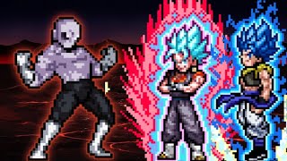 Jiren(Zeed) OP VS Vegito OP & Gogeta OP in Jump Force Mugen