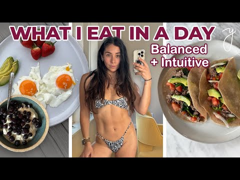 WHAT I EAT IN A DAY | To get back in shape
