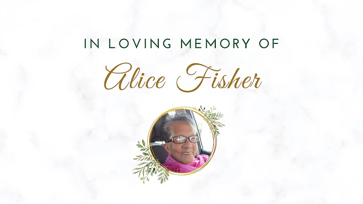 Alice Fisher Funeral Service - 15 January 2022