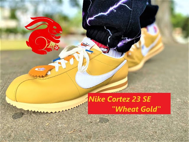 Nike Cortez 23 SE Wheat Gold Unboxing And On Feet Review !!!! Nike