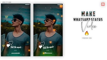 How To Make #Trending Full Screen Colour Changing WhatsApp Status Video Editing In Kinemaster