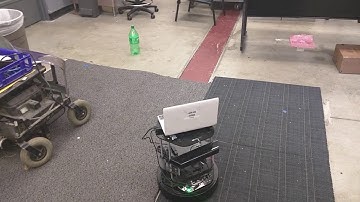 Turtle Bot tracking bottle, human, chair using faster RCNN)