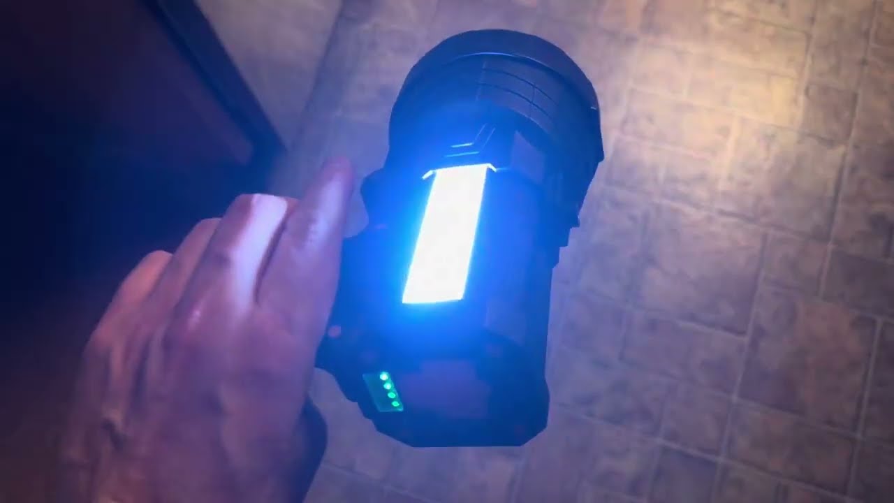 YIERBLUE Rechargeable Spotlight, Super Bright 160000 Lumen LED Flashlight Handheld Spotlight Review
