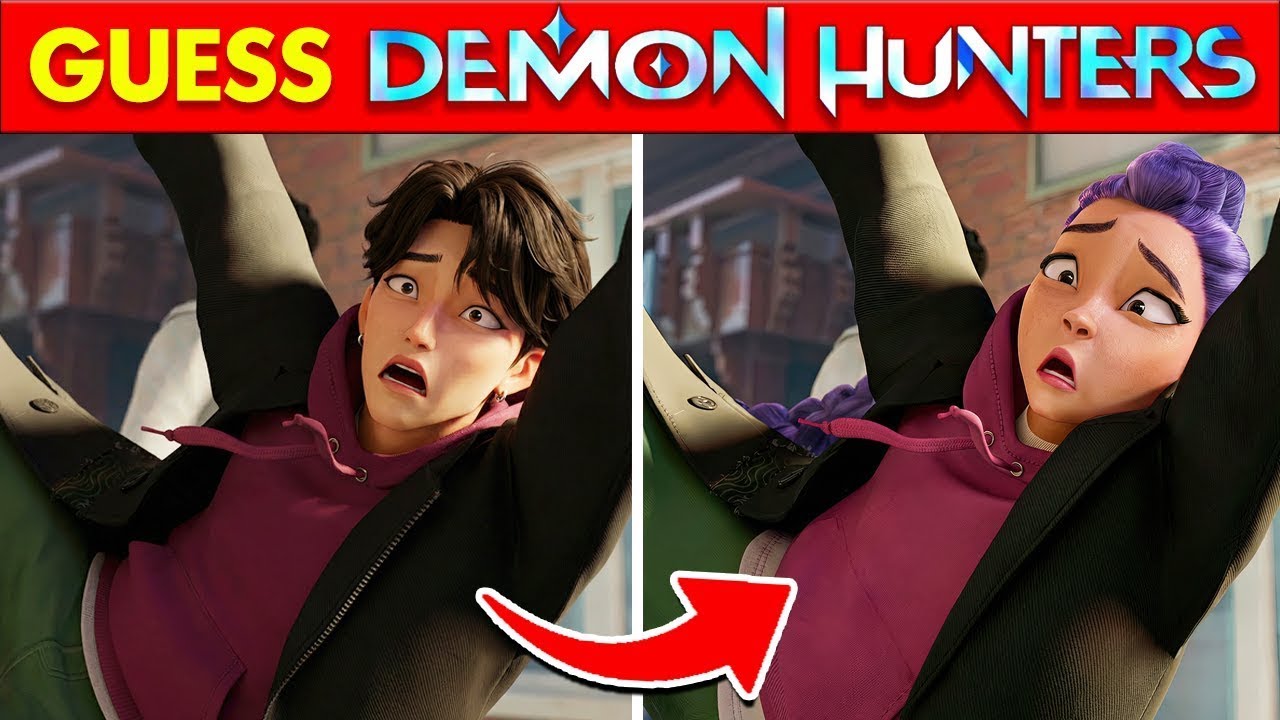 Guess the KPop DEMON Hunters SWAP Quiz  ~ You Blinked You Lost!!! | Rumi 💜 Turn Into Jinu 💖