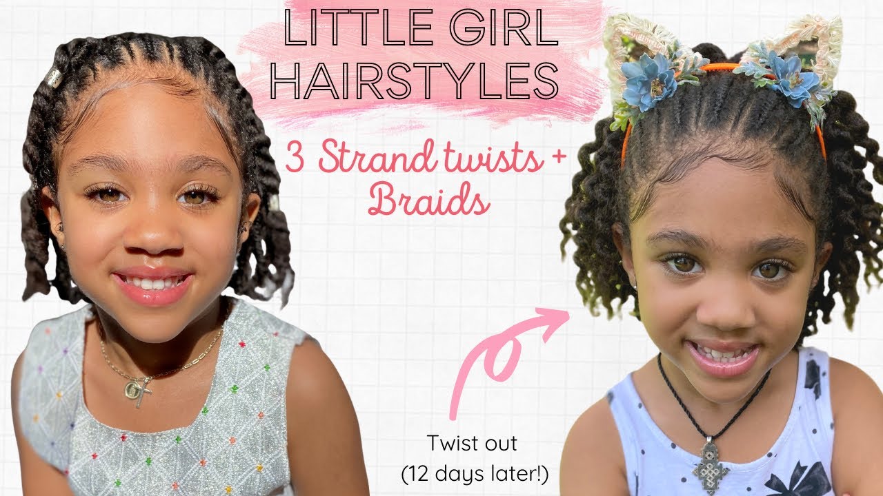 3 cute hairstyles for little girls!