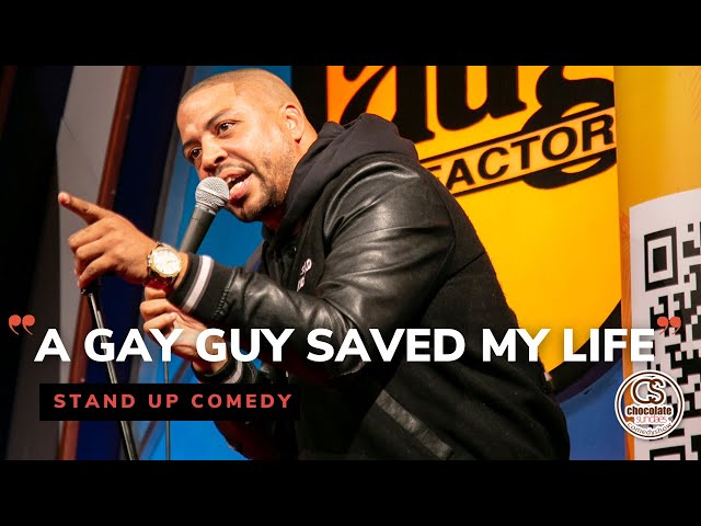 A Gay Guy Saved My Life - Comedian Ocean Glapion - Chocolate Sundaes Standup Comedy class=