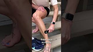 Add Muscle Scraping to your Dynamic Run Warm Up
