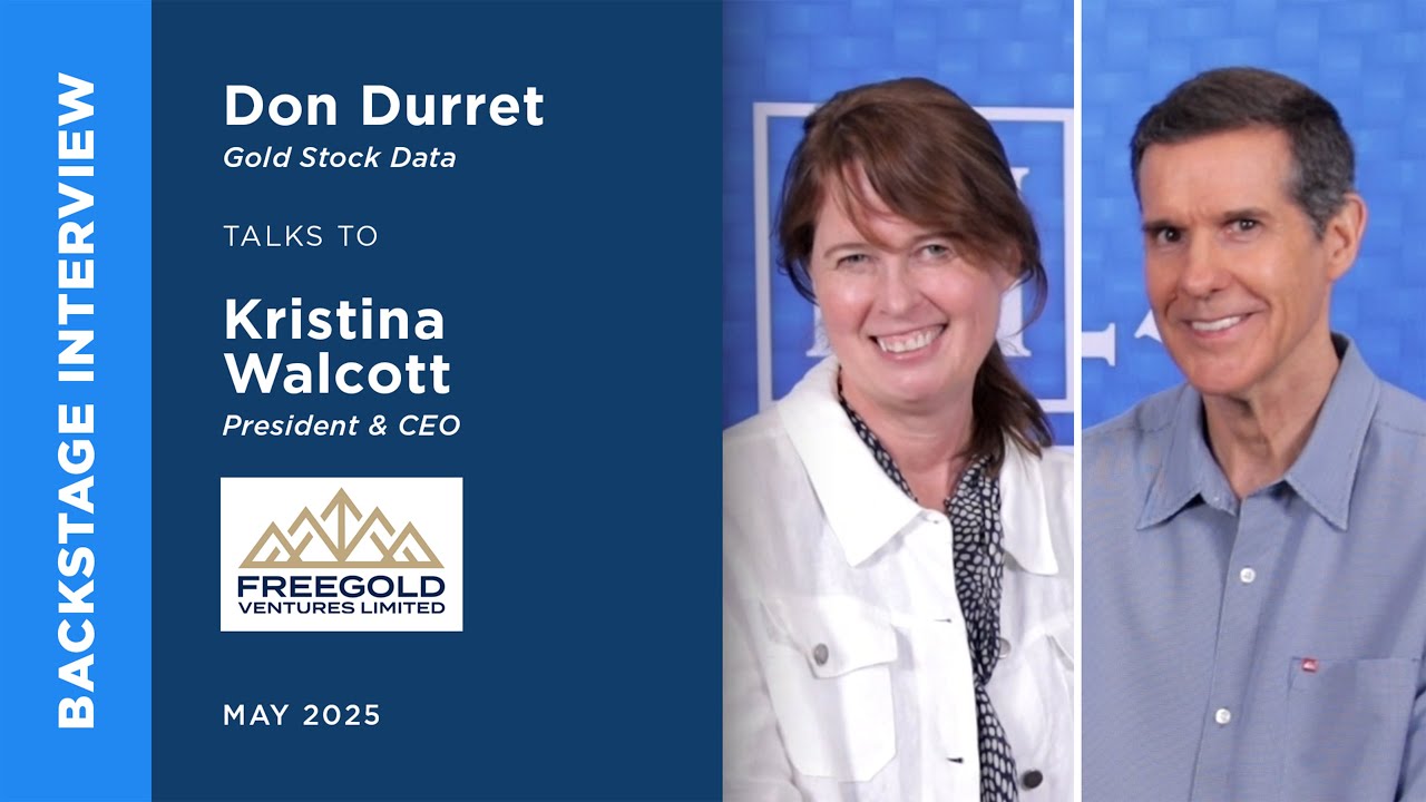 Kristina Walcott of Freegold Ventures Limited talks to Don Durrett at the May Metals Investor Forum