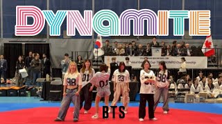 [KPOP IN PUBLIC] BTS-Dynamite | Performance @ Korean Consul General Cup Taekwondo Championship