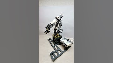 Lego EV3 6-axis Robot arm first run #shorts