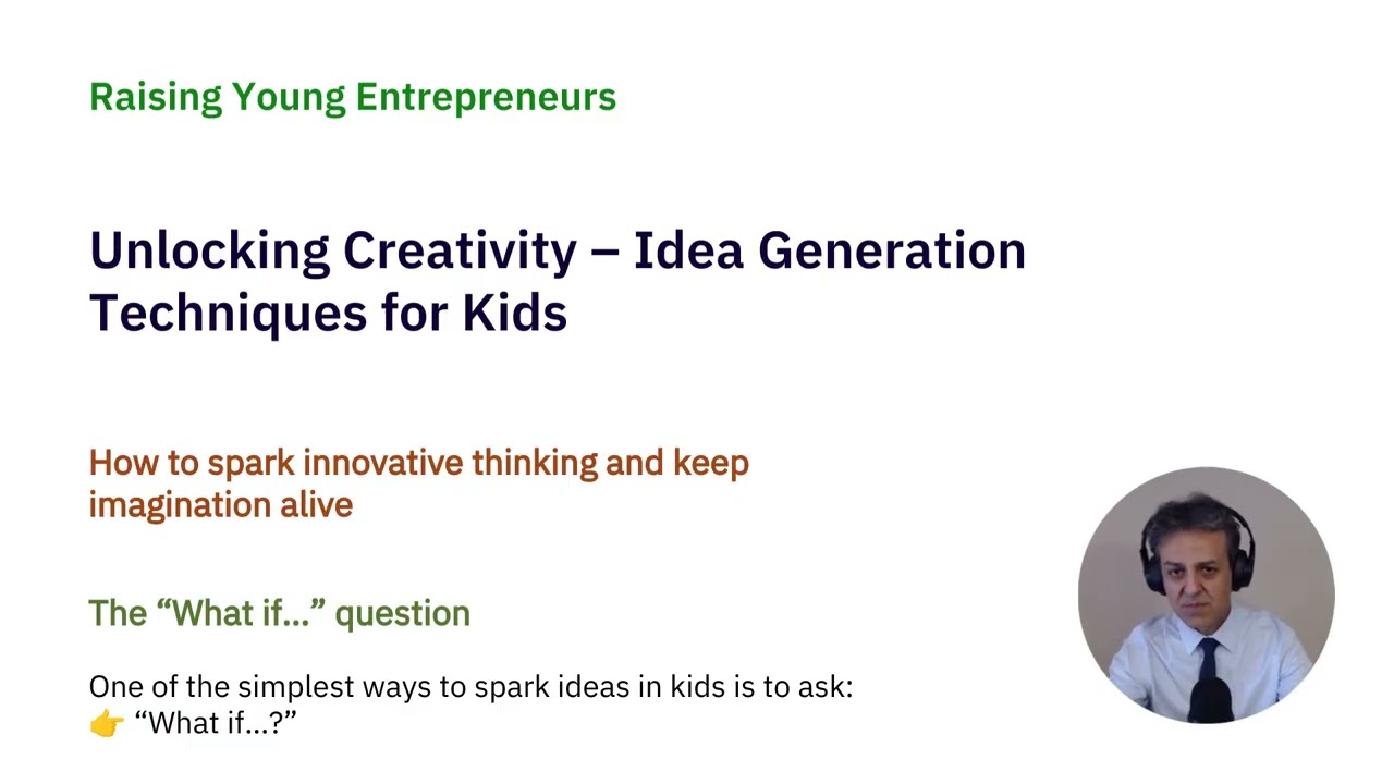 Lesson 4: Unlocking Creativity – Idea Generation Techniques for Kids