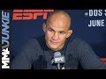 UFC on ESPN 3: Junior Dos Santos full post-fight interview