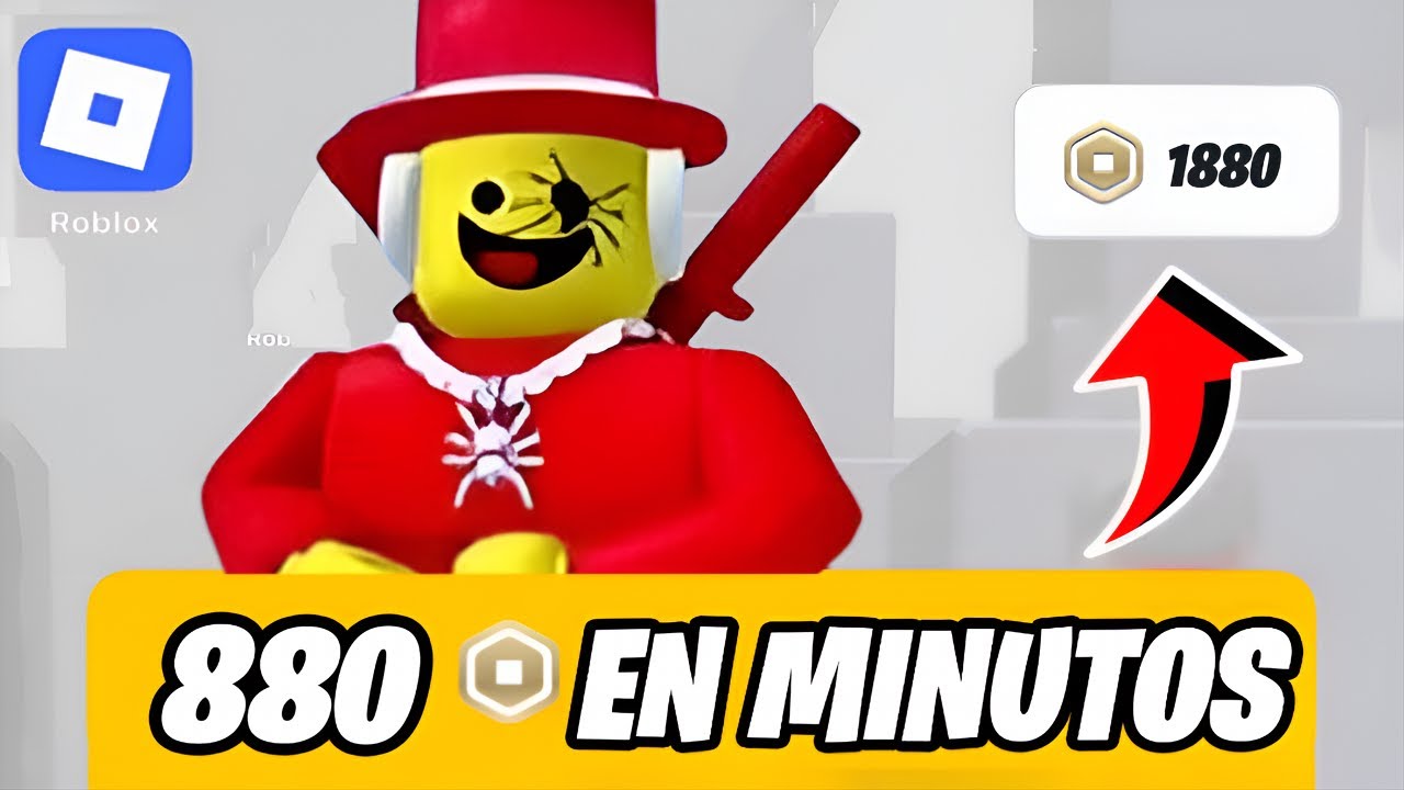 😱 ¡COMO CONSEGUIR ROBUX GRATIS en ROBLOX 2025! 🤑 Real *880 ROBUX* - YouTube