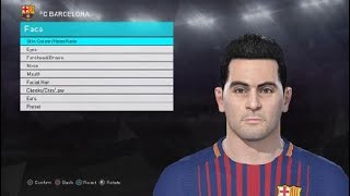 PES 2018 How to create XAVI