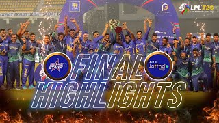 Colombo Stars vs Jaffna Kings | Final | Full Match Highlights | LPL 2022
