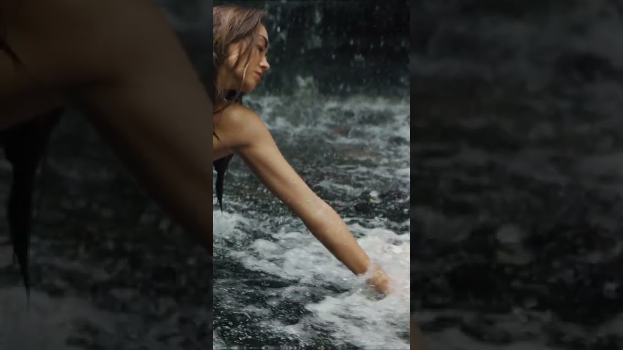 Mermaid Under Waterfall (DRAMATIC)  