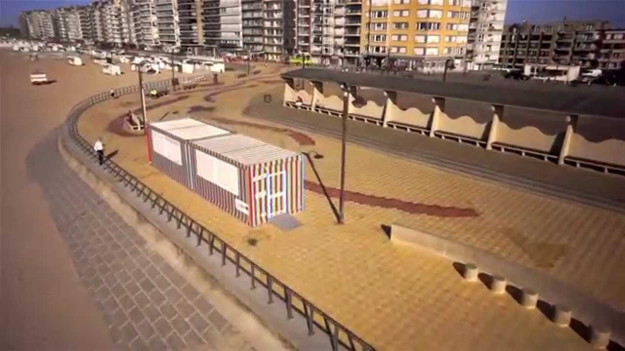 Wenduine zeedijk juni 2014