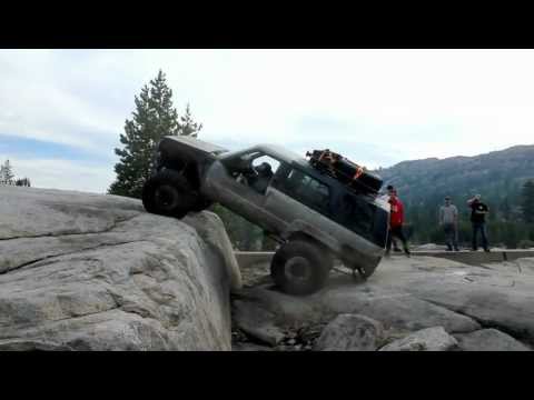 Toyota 4runner rubicon trail crazy climbing