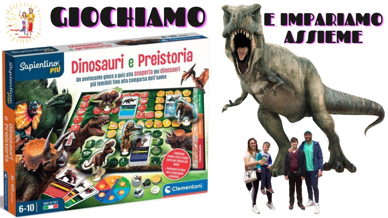 DINOSAURI E PREISTORIA IL GIOCO DA TAVOLA