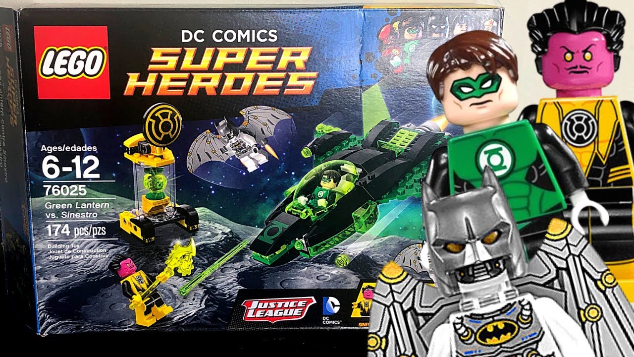 LEGO Green Lantern vs Sinestro Set 76025 Review (2015 Set) YouTube