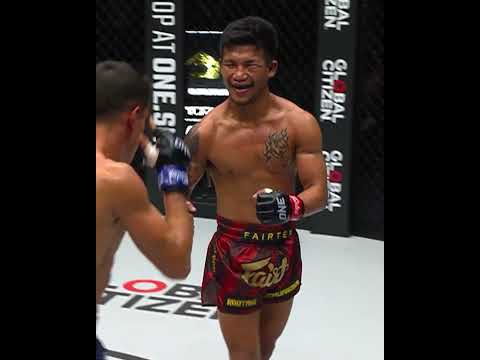 CRAZY Strikes 😤 Rodtang throws down with Takeru one last time at ONE SAMURAI 1!